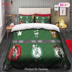 Buy History Logo Boston Celtics NBA 118 Bedding Sets Bed Sets, Bedroom Sets, Comforter Sets, Duvet Cover, Bedspread