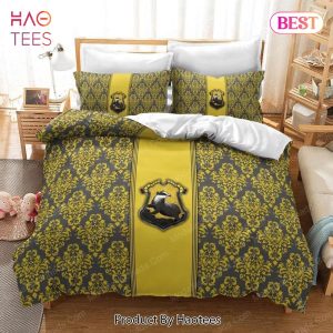 Buy Hufflepuff Hogwarts Houses Harry Potter Movie 7 Bedding Set Bed Sets, Bedroom Sets, Comforter Sets, Duvet Cover, Bedspread
