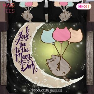 Buy I Love You To The Moon And Back Pusheen The Cat Animal 157 Bedding Set Bed Sets, Bedroom Sets, Comforter Sets, Duvet Cover, Bedspread