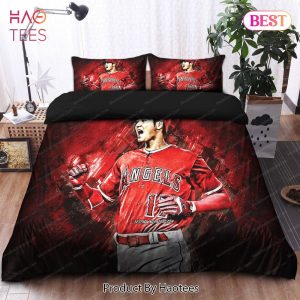 Buy Japanese Shohei Ohtani Los Angeles Angels MLB 19 Bedding Sets Bed Sets, Bedroom Sets, Comforter Sets, Duvet Cover, Bedspread