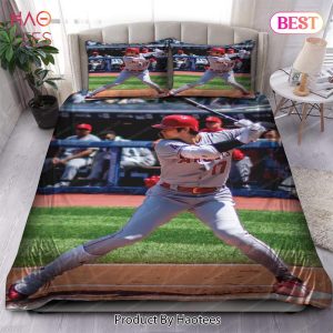 Buy Japanese Shohei Ohtani Los Angeles Angels MLB 20 Bedding Sets Bed Sets, Bedroom Sets, Comforter Sets, Duvet Cover, Bedspread