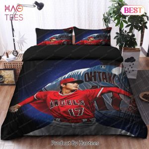 Buy Japanese Shohei Ohtani Los Angeles Angels MLB 23 Bedding Sets Bed Sets, Bedroom Sets, Comforter Sets, Duvet Cover, Bedspread