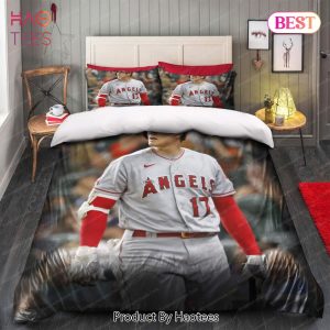 Buy Japanese Shohei Ohtani Los Angeles Angels MLB 28 Bedding Sets Bed Sets, Bedroom Sets, Comforter Sets, Duvet Cover, Bedspread