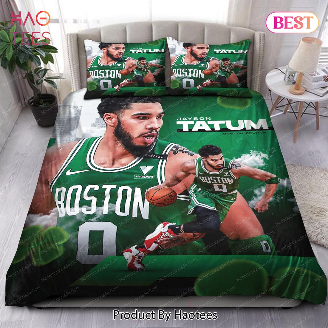 Buy Jayson Tatum Boston Celtics NBA 125 Bedding Sets Bed Sets, Bedroom Sets, Comforter Sets, Duvet Cover, Bedspread