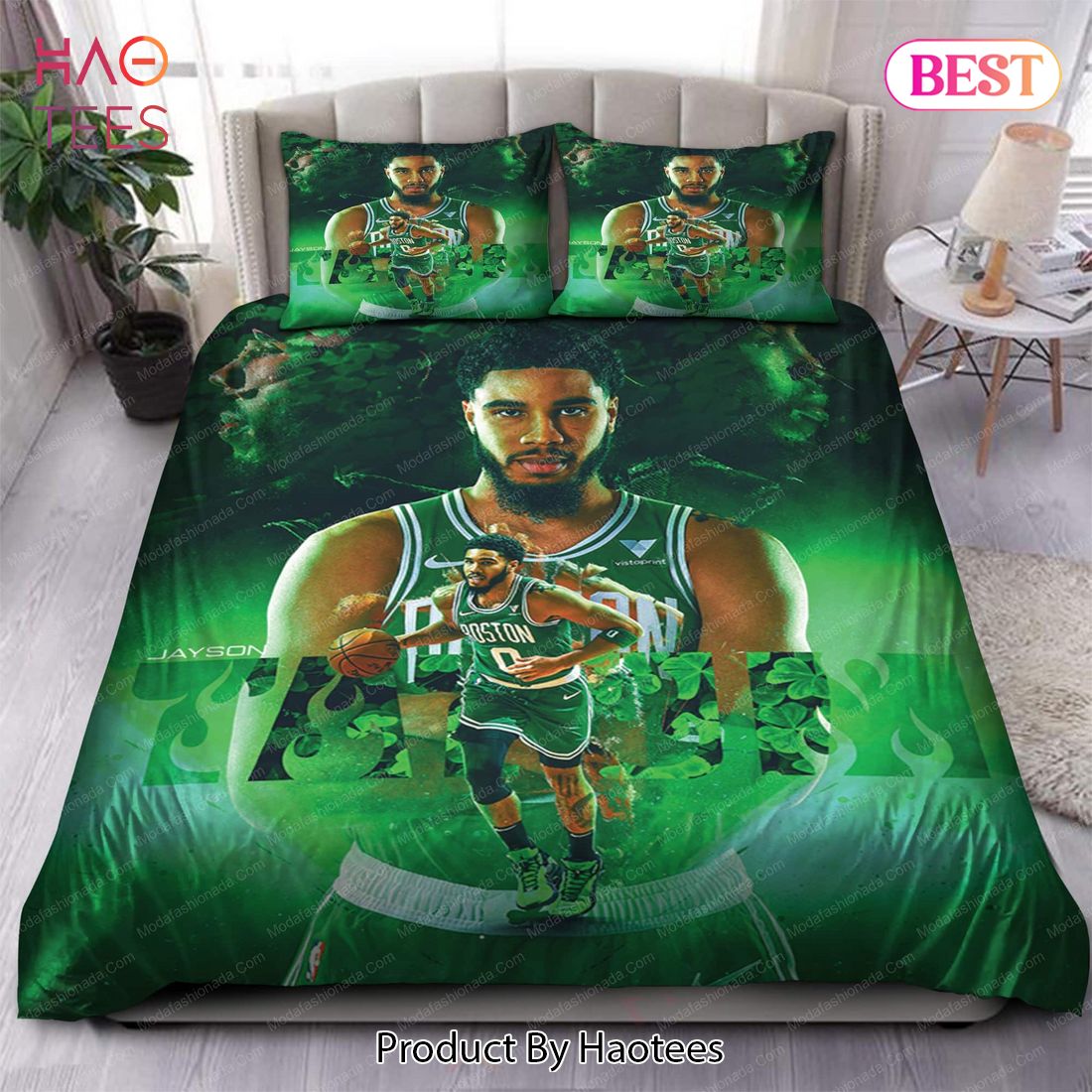 Buy Jayson Tatum Boston Celtics NBA 126 Bedding Sets Bed Sets, Bedroom Sets, Comforter Sets, Duvet Cover, Bedspread