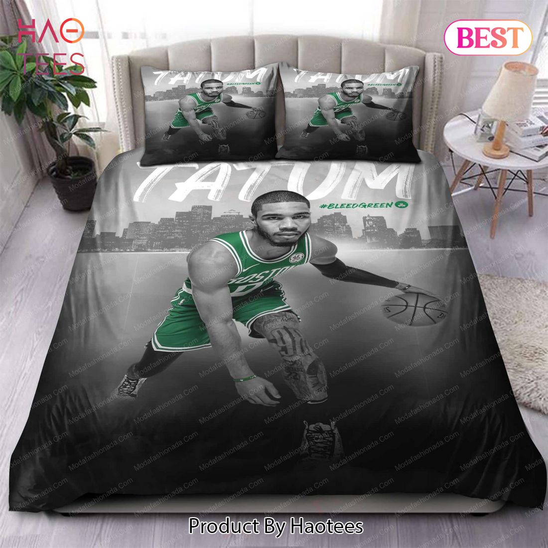 Buy Jayson Tatum Boston Celtics NBA 131 Bedding Sets Bed Sets, Bedroom Sets, Comforter Sets, Duvet Cover, Bedspread