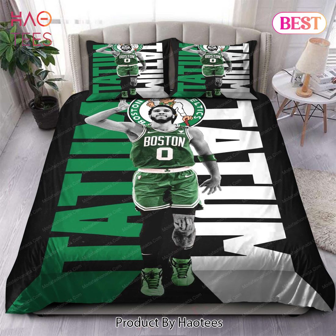 Buy Jayson Tatum Boston Celtics NBA 132 Bedding Sets Bed Sets, Bedroom Sets, Comforter Sets, Duvet Cover, Bedspread