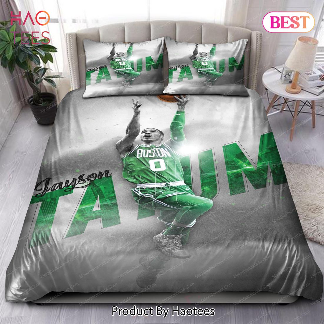 Buy Jayson Tatum Boston Celtics NBA 136 Bedding Sets Bed Sets, Bedroom Sets, Comforter Sets, Duvet Cover, Bedspread