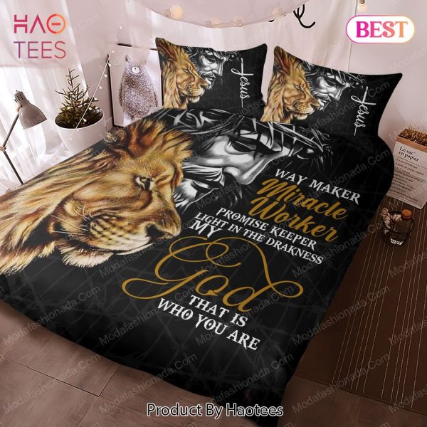 Buy Jesus Way Maker Lion Of Judah Bedding Sets Bed Sets, Bedroom Sets, Comforter Sets, Duvet Cover, Bedspread