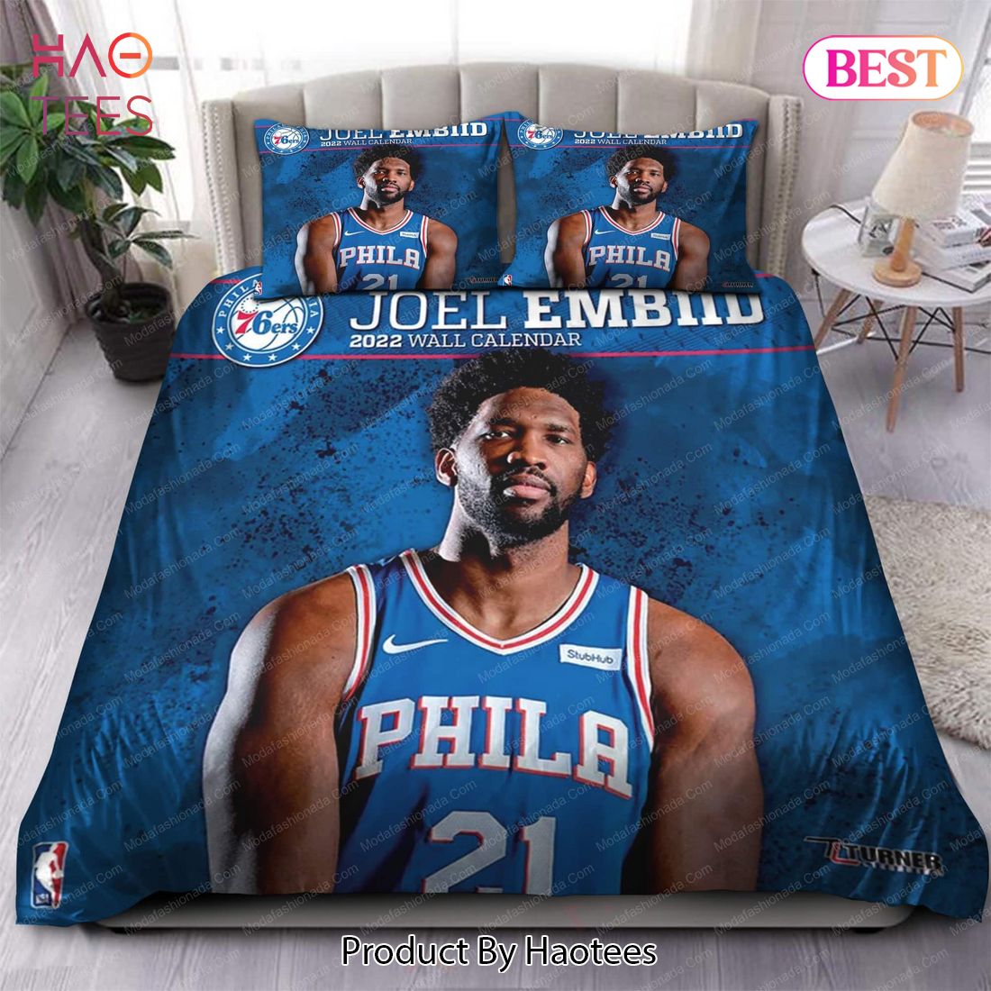 Buy Joel Embiid Philadelphia 76ers NBA 102 Bedding Sets Bed Sets, Bedroom Sets, Comforter Sets, Duvet Cover, Bedspread