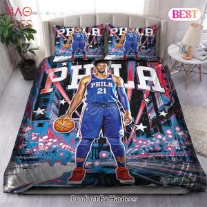 Buy Joel Embiid Philadelphia 76ers NBA 103 Bedding Sets Bed Sets, Bedroom Sets, Comforter Sets, Duvet Cover, Bedspread