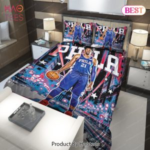 Buy Joel Embiid Philadelphia 76ers NBA 103 Bedding Sets Bed Sets, Bedroom Sets, Comforter Sets, Duvet Cover, Bedspread