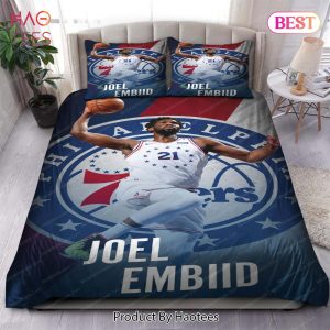 Buy Joel Embiid Philadelphia 76ers NBA 106 Bedding Sets Bed Sets, Bedroom Sets, Comforter Sets, Duvet Cover, Bedspread