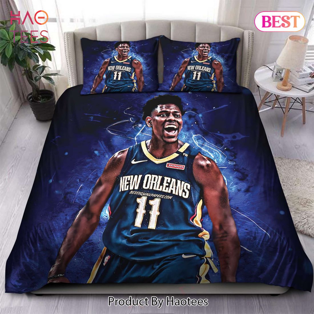Buy Jrue Holiday Milwaukee Bucks NBA 20 Bedding Sets Bed Sets, Bedroom Sets, Comforter Sets, Duvet Cover, Bedspread
