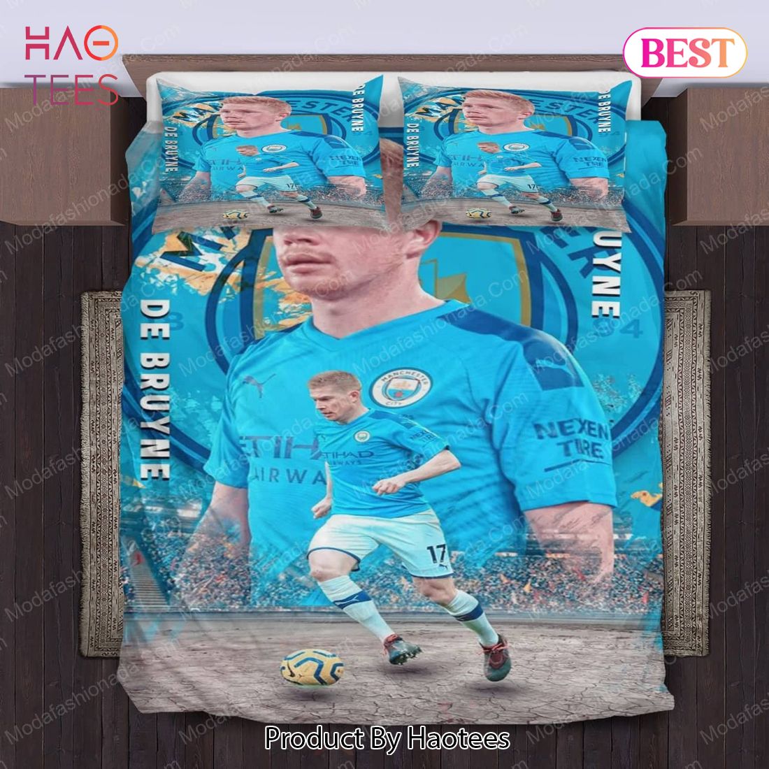 Buy Kevin De Bruyne Manchester City Bedding Sets Bed Sets, Bedroom Sets