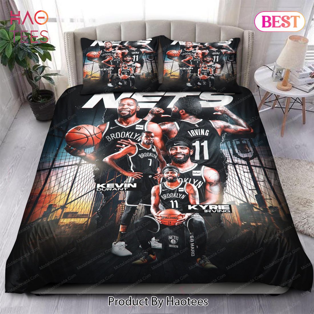 Buy Kyrie Irving Brooklyn Nets NBA 152 Bedding Sets Bed Sets, Bedroom Sets, Comforter Sets, Duvet Cover, Bedspread Buy Kyrie Irving Brooklyn Nets NBA 152 Bedding Sets Bed Sets, Bedroom Sets, Comforter Sets, Duvet Cover, Bedspread