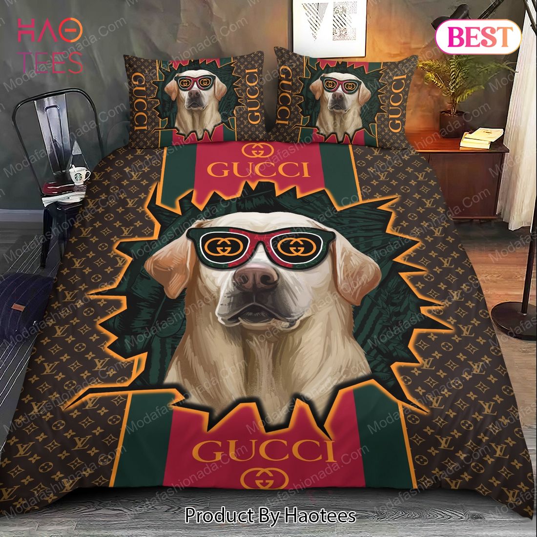 Buy Labrador Retrievers Gucci Bedding Sets Bed Sets, Bedroom Sets, Comforter Sets, Duvet Cover, Bedspread