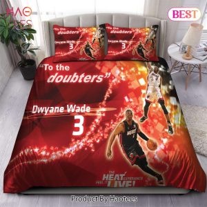 Buy Legend Dwyane Wade Eastern Conference Finals Miami Heat NBA 31 Bedding Sets Bed Sets, Bedroom Sets, Comforter Sets, Duvet Cover, Bedspread