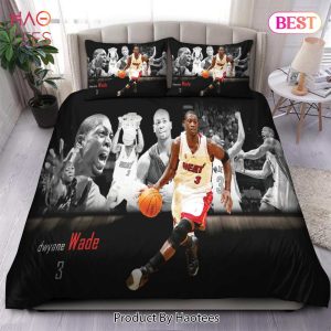 Buy Legend Dwyane Wade Miami Heat NBA 33 Bedding Sets Bed Sets, Bedroom Sets, Comforter Sets, Duvet Cover, Bedspread