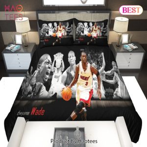 Buy Legend Dwyane Wade Miami Heat NBA 33 Bedding Sets Bed Sets, Bedroom Sets, Comforter Sets, Duvet Cover, Bedspread