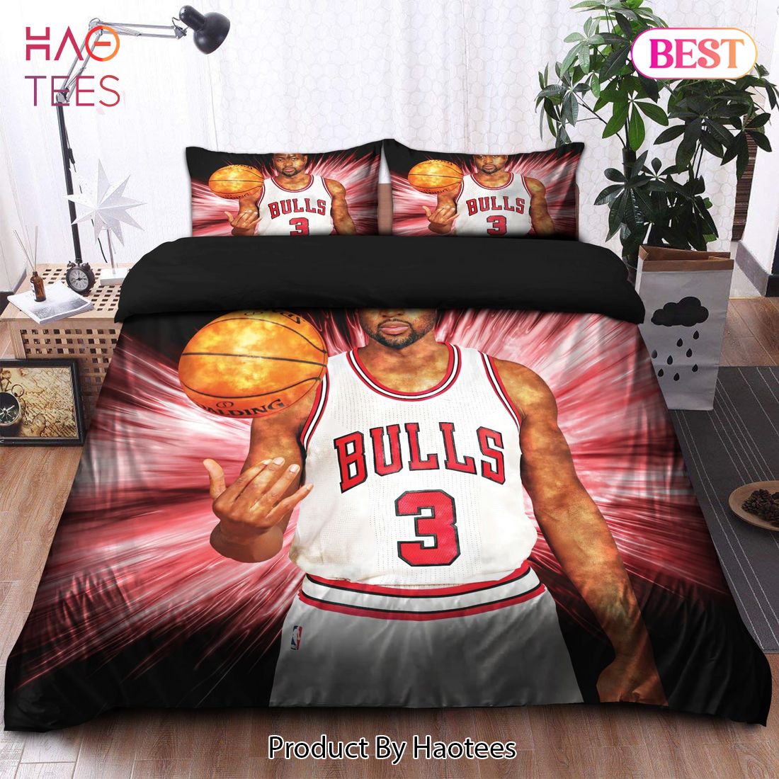 Buy Legend Dwyane Wade Miami Heat NBA 39 Bedding Sets Bed Sets, Bedroom ...