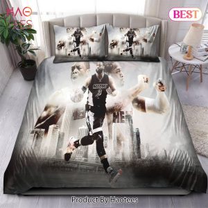 Buy Legend Dwyane Wade Miami Heat NBA 52 Bedding Sets Bed Sets, Bedroom Sets, Comforter Sets, Duvet Cover, Bedspread