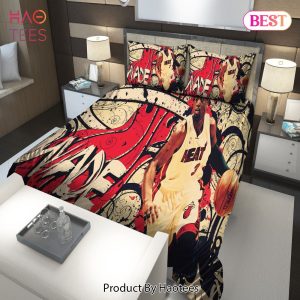 Buy Legend Dwyane Wade Miami Heat NBA 54 Bedding Sets Bed Sets, Bedroom Sets, Comforter Sets, Duvet Cover, Bedspread