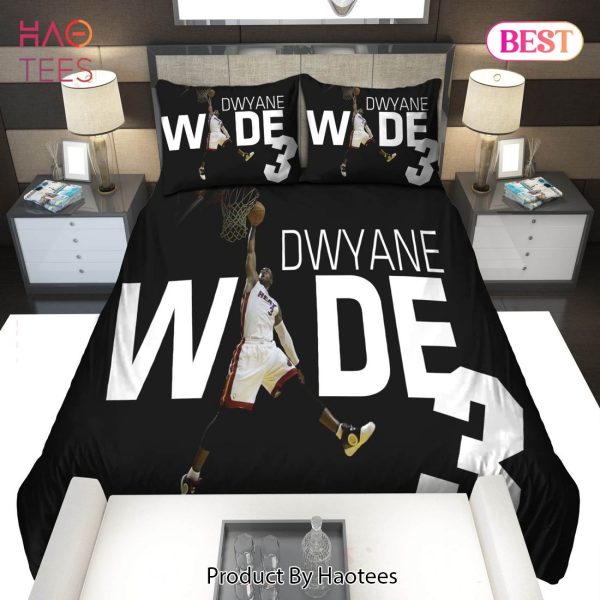 Buy Legend Dwyane Wade Miami Heat NBA 61 Bedding Sets Bed Sets, Bedroom Sets, Comforter Sets, Duvet Cover, Bedspread