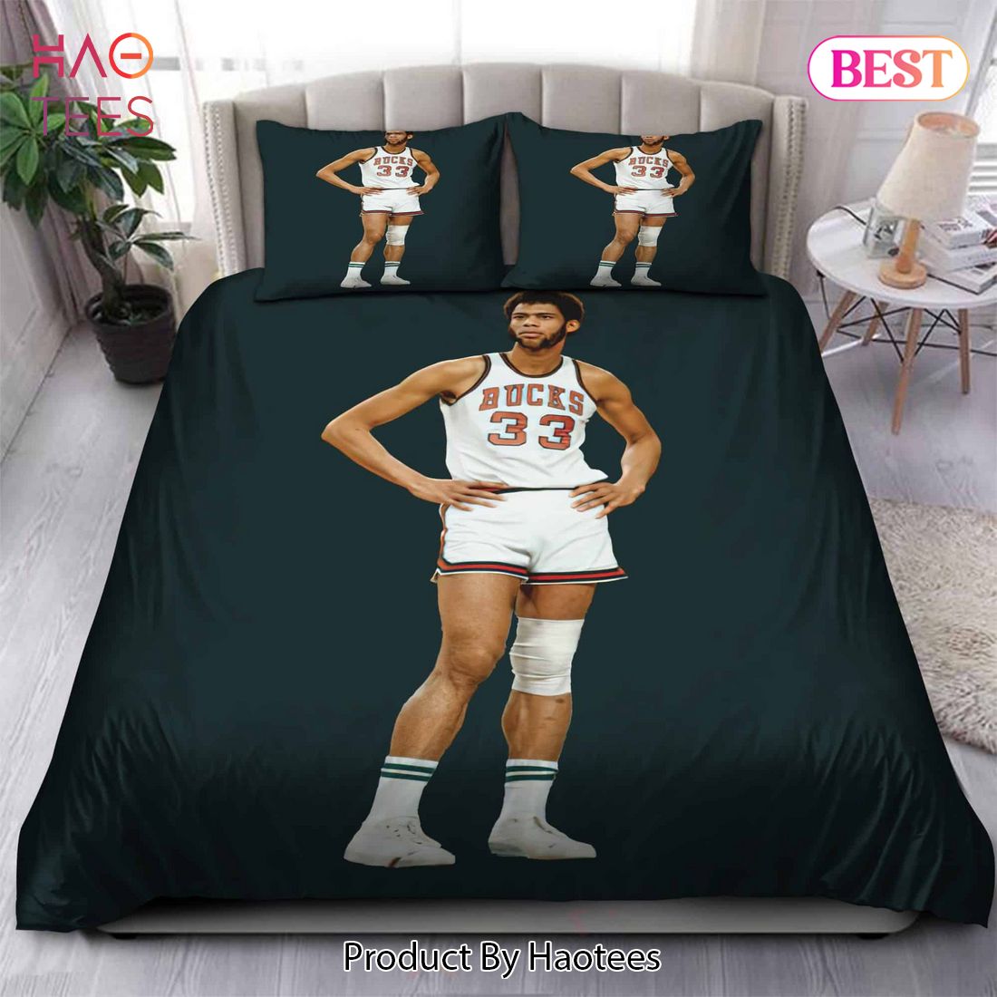 Buy Legend Kareem Abdul-Jabbar Milwaukee Bucks NBA 46 Bedding Sets Bed Sets, Bedroom Sets, Comforter Sets, Duvet Cover, Bedspread Buy Legend Kareem Abdul-Jabbar Milwaukee Bucks NBA 46 Bedding Sets Bed Sets, Bedroom Sets, Comforter Sets, Duvet Cover, Bedspread