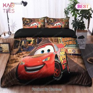 Full size lightning mcqueen bed set sale