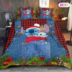 Buy Lilo And Stitch Christmas Bedding Sets Bed Sets, Bedroom Sets, Comforter Sets, Duvet Cover, Bedspread