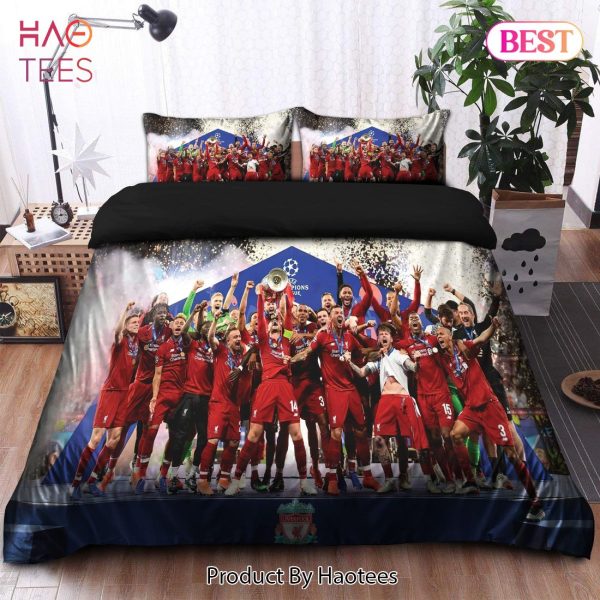 Buy Liverpool Winners UEFA Champions League 2019 Bedding Sets Bed Sets