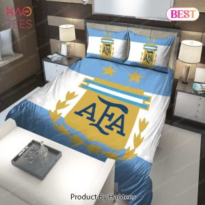 Buy Logo Argentina National Football Team Bedding Sets Bed Sets, Bedroom Sets, Comforter Sets, Duvet Cover, Bedspread