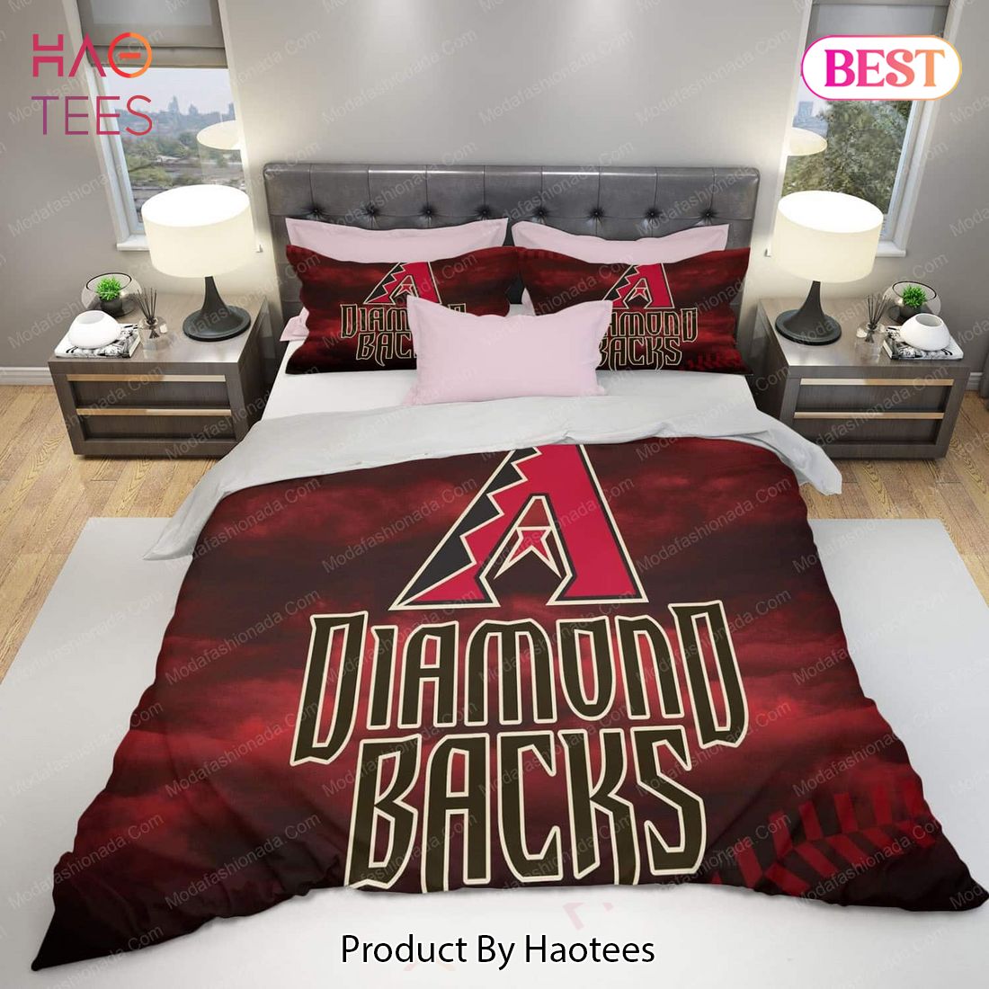 Buy Logo Arizona Diamondbacks MLB 04 Bedding Sets Bed Sets, Bedroom