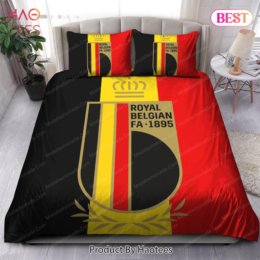 Buy Logo Belgium National Football Team Bedding Sets Bed Sets, Bedroom Sets, Comforter Sets, Duvet Cover, Bedspread
