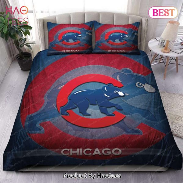 Buy Logo Chicago Cubs MLB 68 Bedding Sets Bed Sets, Bedroom Sets, Comforter Sets, Duvet Cover, Bedspread