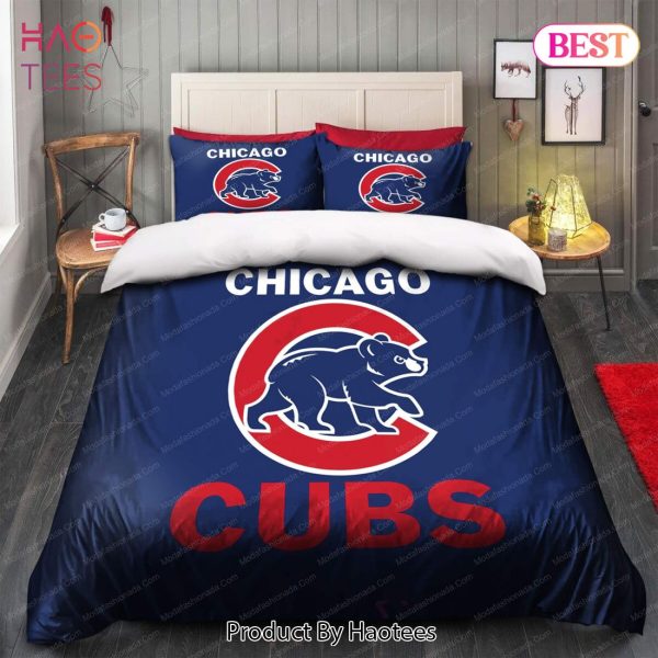 Buy Logo Chicago Cubs MLB 69 Bedding Sets Bed Sets, Bedroom Sets, Comforter Sets, Duvet Cover, Bedspread