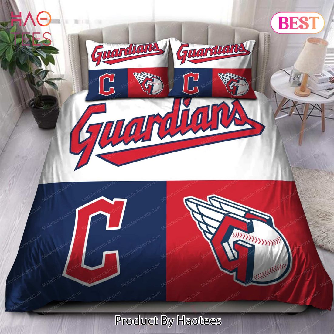 MLB Boston Red Sox Bed In Bag Set, Queen Size, Team Colors, 100% Polyester,  5 Piece Set