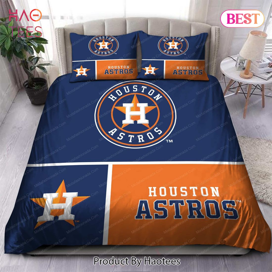 Buy Logo Houston Astros MLB 104 Bedding Sets Bed Sets, Bedroom Sets, Comforter Sets, Duvet Cover, Bedspread