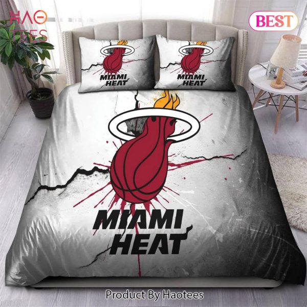Buy Logo Miami Heat NBA 24 Bedding Sets Bed Sets, Bedroom Sets, Comforter Sets, Duvet Cover, Bedspread