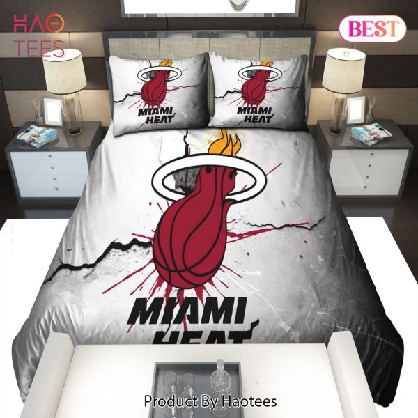 Buy Logo Miami Heat NBA 24 Bedding Sets Bed Sets, Bedroom Sets, Comforter Sets, Duvet Cover, Bedspread