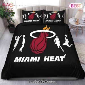 Buy Logo Miami Heat NBA 25 Bedding Sets Bed Sets, Bedroom Sets, Comforter Sets, Duvet Cover, Bedspread