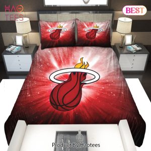 Buy Logo Miami Heat NBA 27 Bedding Sets Bed Sets, Bedroom Sets, Comforter Sets, Duvet Cover, Bedspread