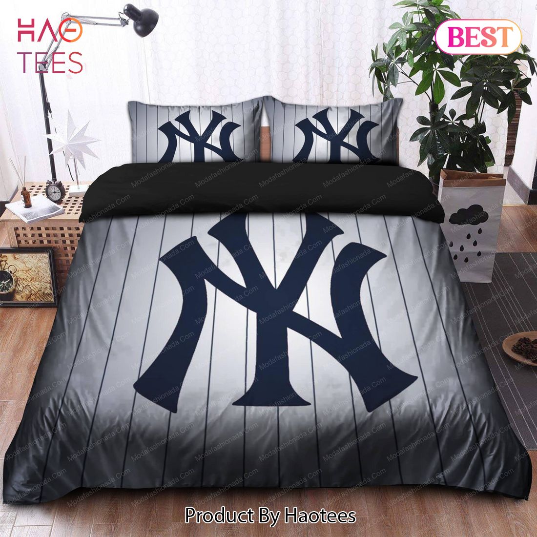 Buy Logo New York Yankees MLB 127 Bedding Sets Bed Sets, Bedroom Sets