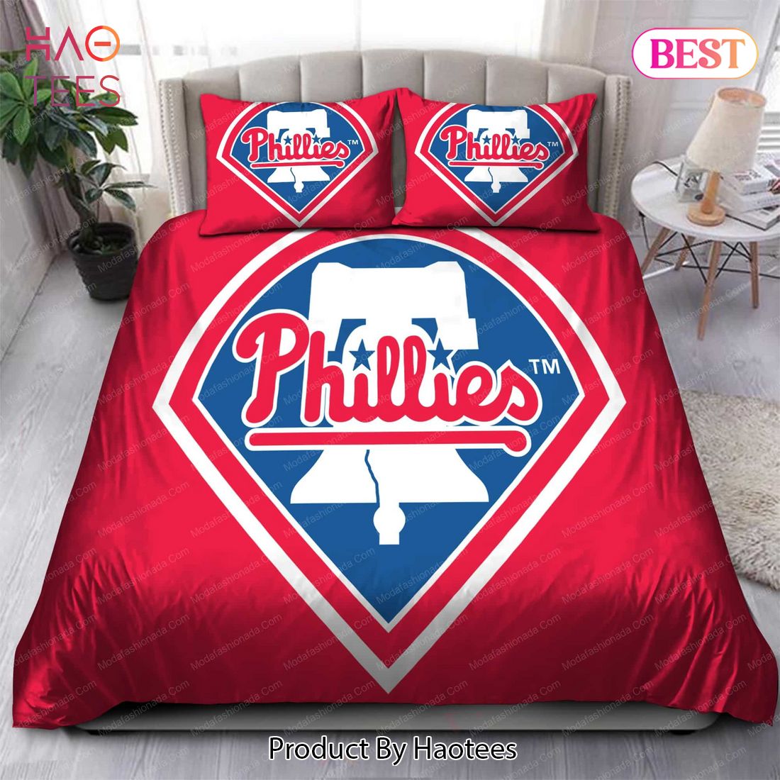 Buy Logo Philadelphia Phillies MLB 144 Bedding Sets Bed Sets, Bedroom