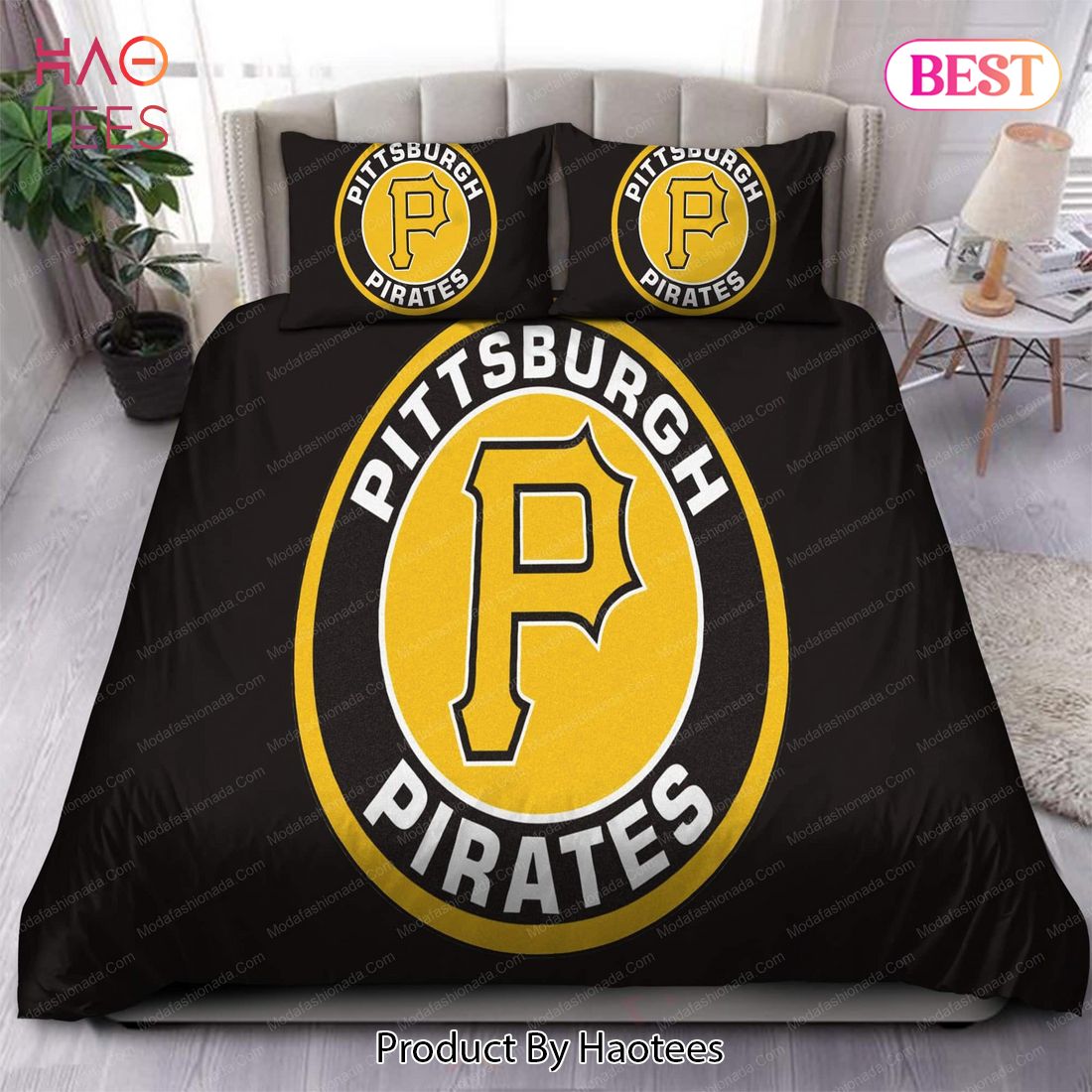 Buy Logo Pittsburgh Pirates MLB 145 Bedding Sets Bed Sets, Bedroom Sets
