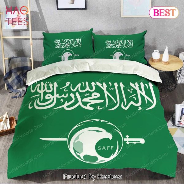 Buy Logo Saudi Arabia National Football Team Bedding Sets Bed Sets, Bedroom Sets, Comforter Sets, Duvet Cover, Bedspread