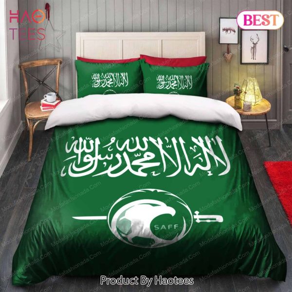 Buy Logo Saudi Arabia National Football Team Bedding Sets Bed Sets, Bedroom Sets, Comforter Sets, Duvet Cover, Bedspread