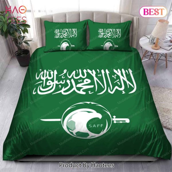 Buy Logo Saudi Arabia National Football Team Bedding Sets Bed Sets, Bedroom Sets, Comforter Sets, Duvet Cover, Bedspread