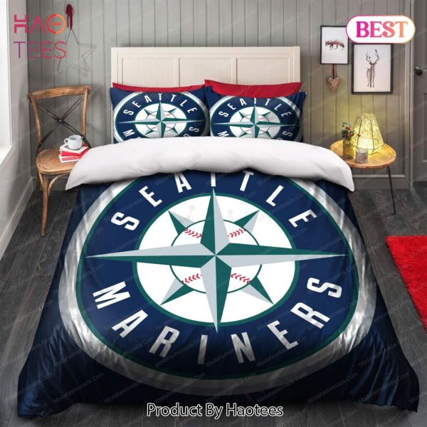 Buy Logo Seattle Mariners MLB 160 Bedding Sets Bed Sets, Bedroom Sets, Comforter Sets, Duvet Cover, Bedspread
